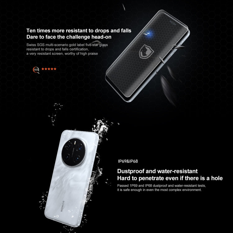 Honor Magic7 Pro, 12GB+256GB, Screen Fingerprint, 6.8 inch MagicOS 9.0 / Android 15 Snapdragon 8 Elite 3nm Octa Core, Network: 5G, NFC, OTG, Not Support Google Play, 12GB+256GB Honor Magic7 Pro, 12GB+256GB, Screen Fingerprint, 6.8 inch MagicOS 9.0 / Android 15 Snapdragon 8 Elite 3nm Octa Core, Network: 5G, NFC, OTG, Not Support Google Play, 12GB+256GB